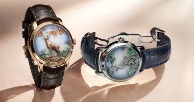 Vacheron Constantin Keçi Yılı saatlerinin pembe altın ve platin versiyonları