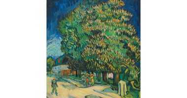 Blaquier-Arrieta Koleksiyonu: Van Gogh'un Châtaigniers en fleurs (Çiçek Açmış Kestane Ağaçları) tablosu