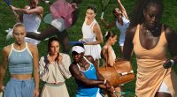 Wilson tenis modası: kort stilinin ikonik görünümlerinden oluşan kolaj